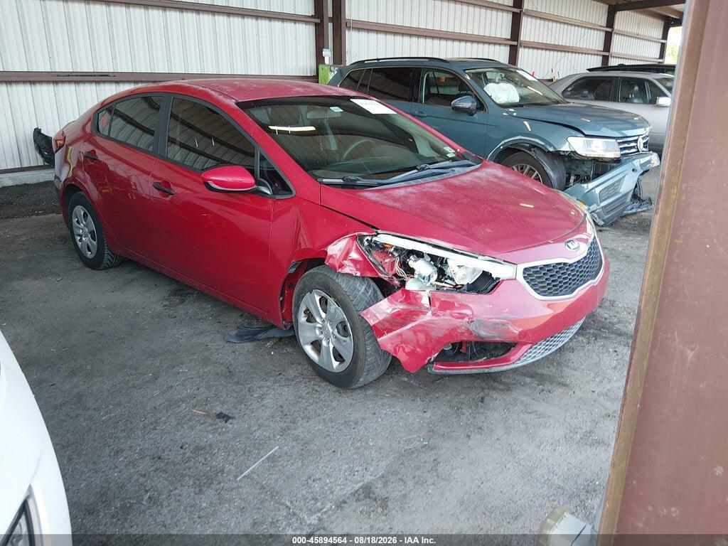KNAFK4A64G5458469 2016 KIA FORTE photo no. 1