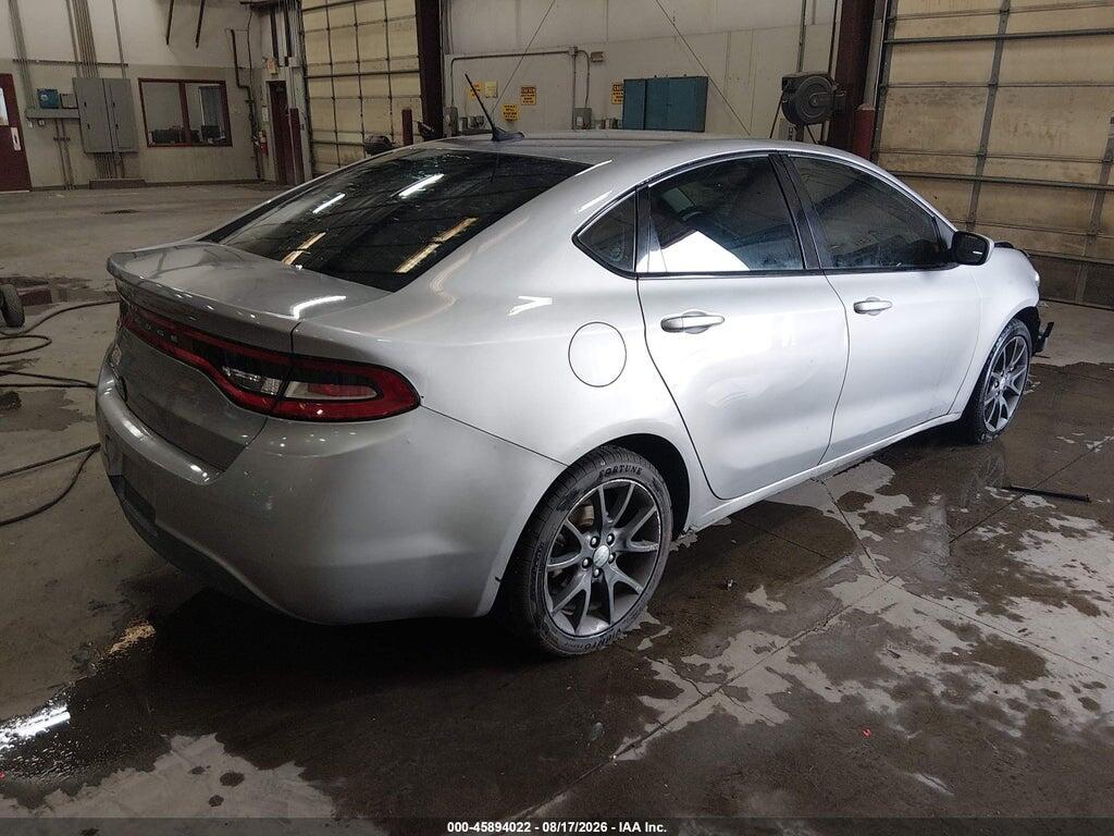 1C3CDFAA4GD584728 2016 DODGE DART photo no. 4