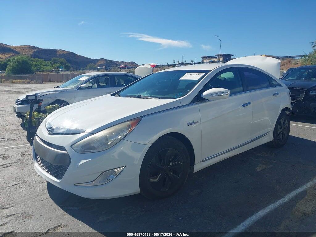 KMHEC4A40EA113286 2014 HYUNDAI SONATA HYBRID photo no. 2
