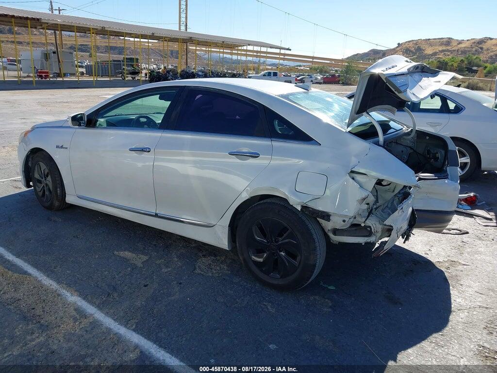KMHEC4A40EA113286 2014 HYUNDAI SONATA HYBRID photo no. 3