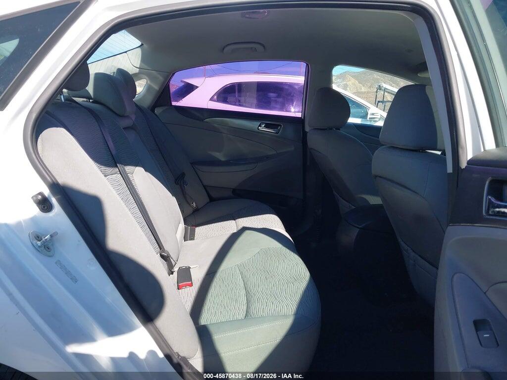 KMHEC4A40EA113286 2014 HYUNDAI SONATA HYBRID photo no. 8