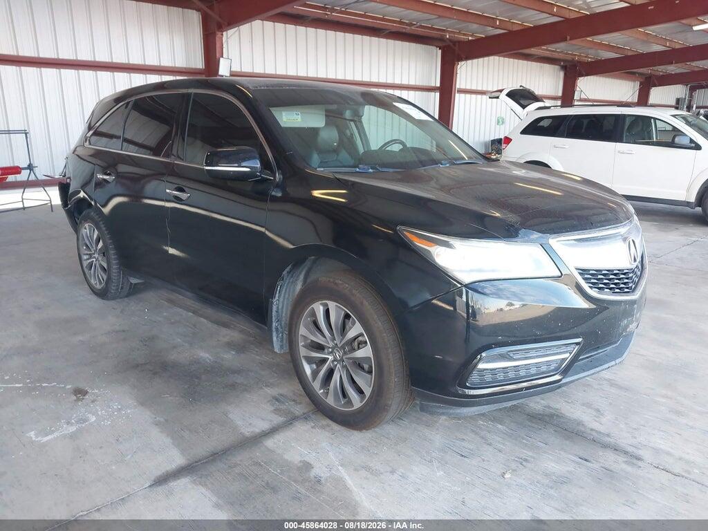 5FRYD3H45EB020462 2014 ACURA MDX photo no. 1