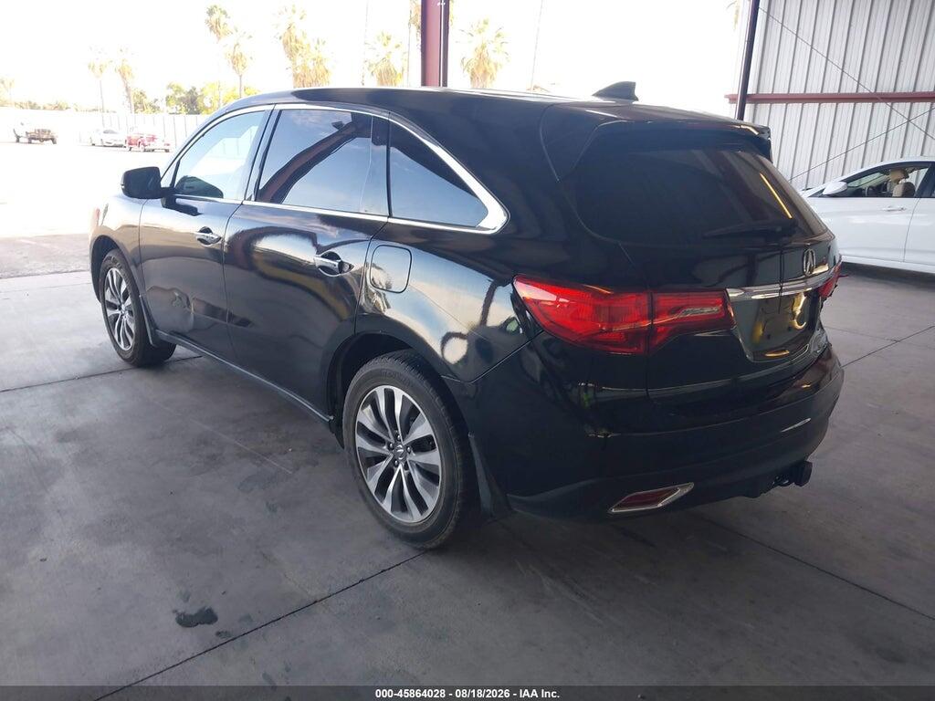 5FRYD3H45EB020462 2014 ACURA MDX photo no. 3