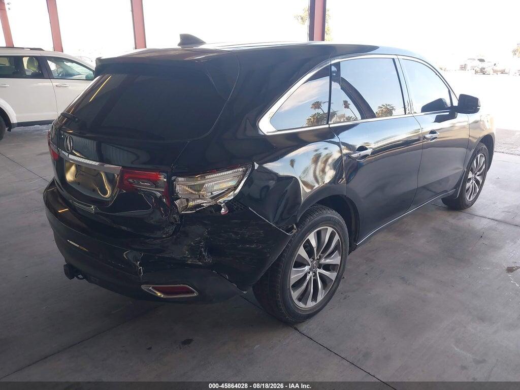 5FRYD3H45EB020462 2014 ACURA MDX photo no. 4