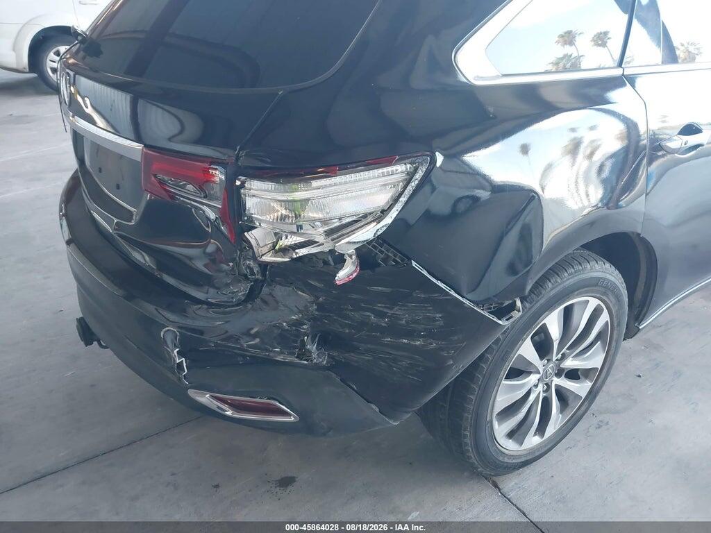 5FRYD3H45EB020462 2014 ACURA MDX photo no. 6