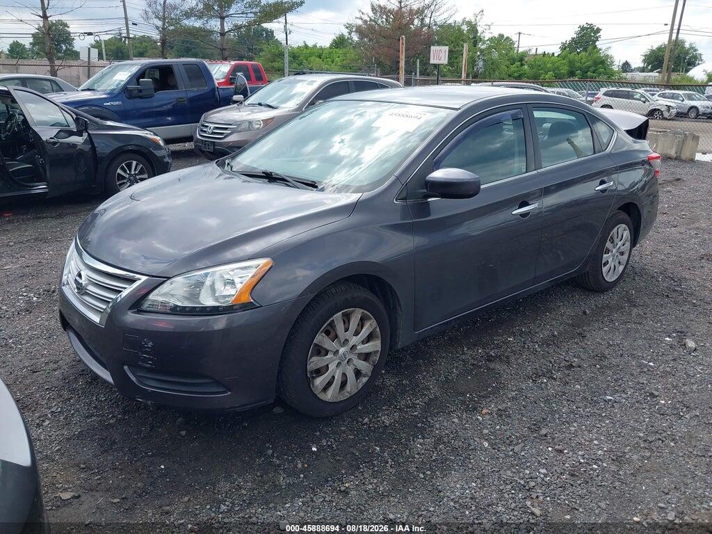 3N1AB7AP0FL633308 2015 NISSAN SENTRA photo no. 2