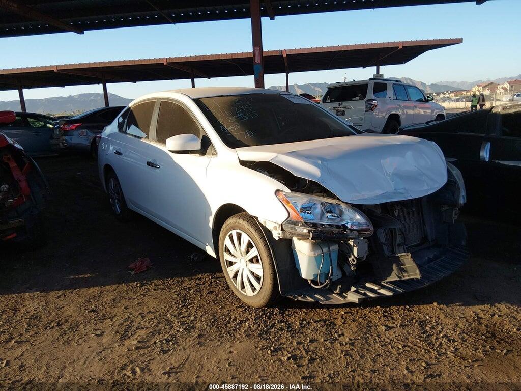 3N1AB7AP8FY280545 2015 NISSAN SENTRA photo no. 1
