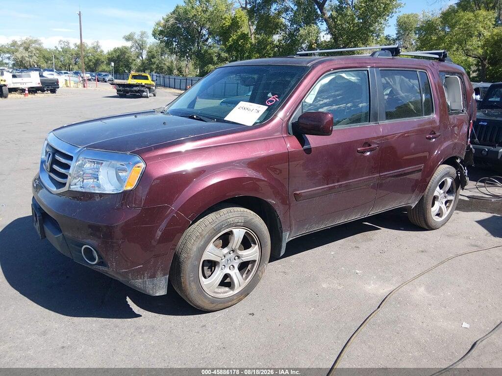 5FNYF4H50FB029047 2015 HONDA PILOT photo no. 2