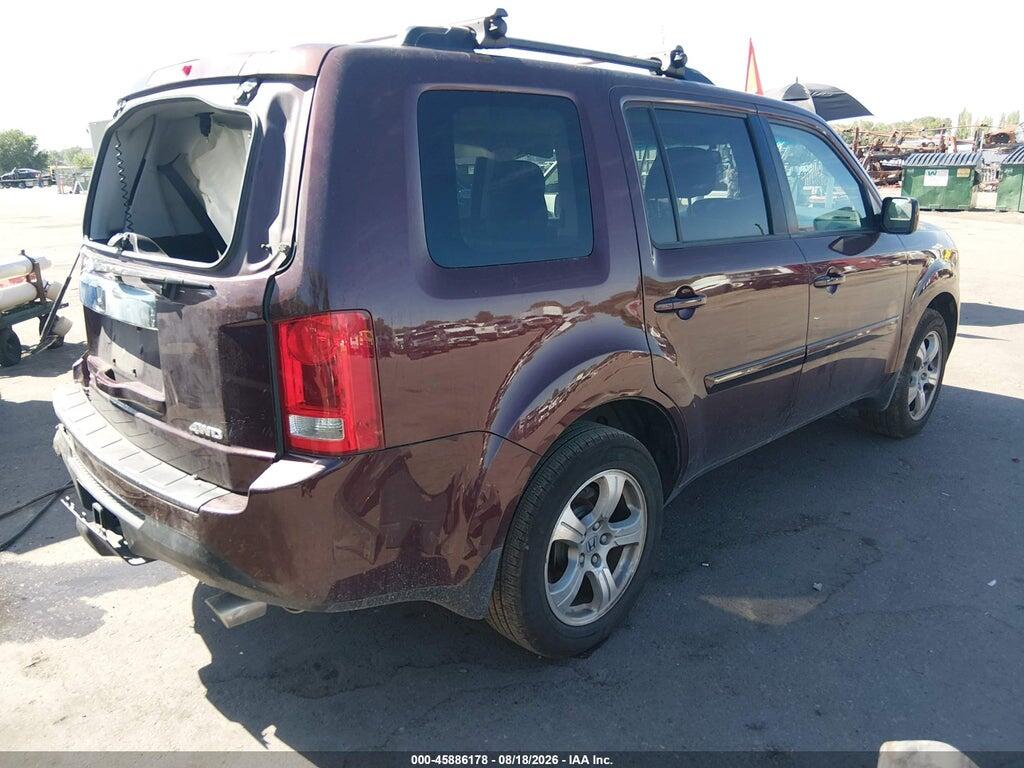 5FNYF4H50FB029047 2015 HONDA PILOT photo no. 4