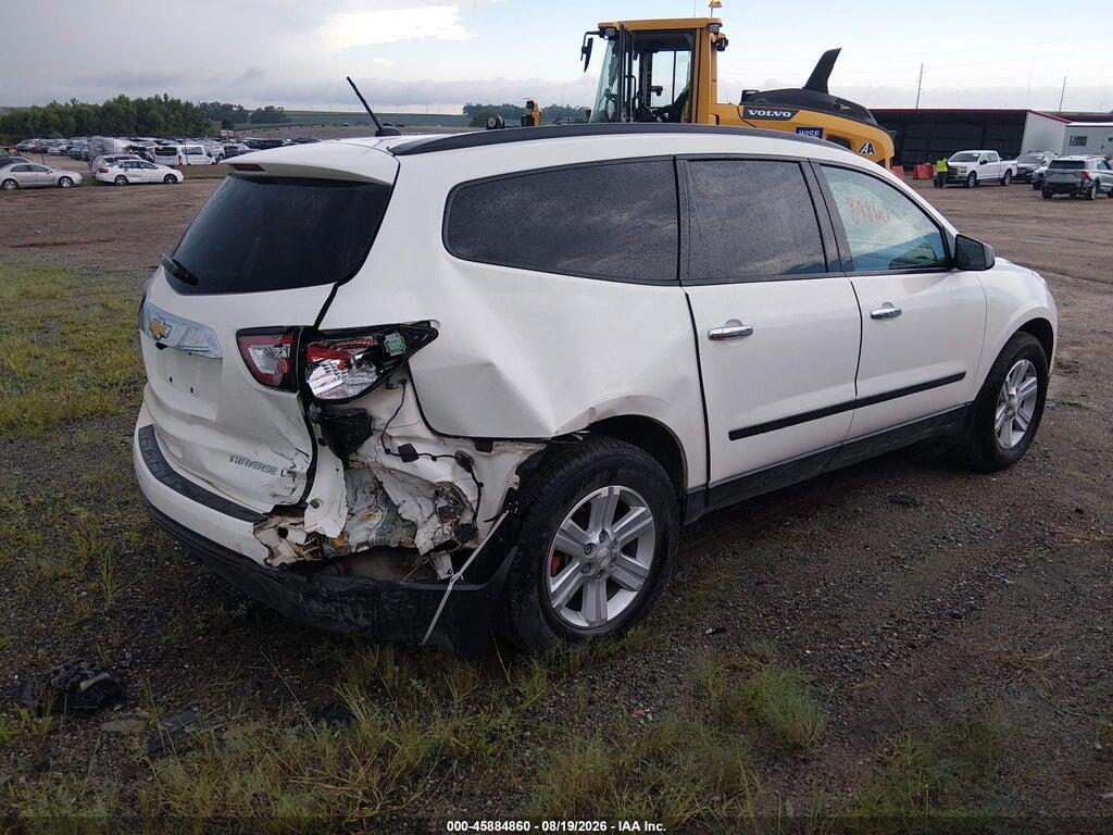 1GNKVFED8FJ254591 2015 CHEVROLET TRAVERSE photo no. 4