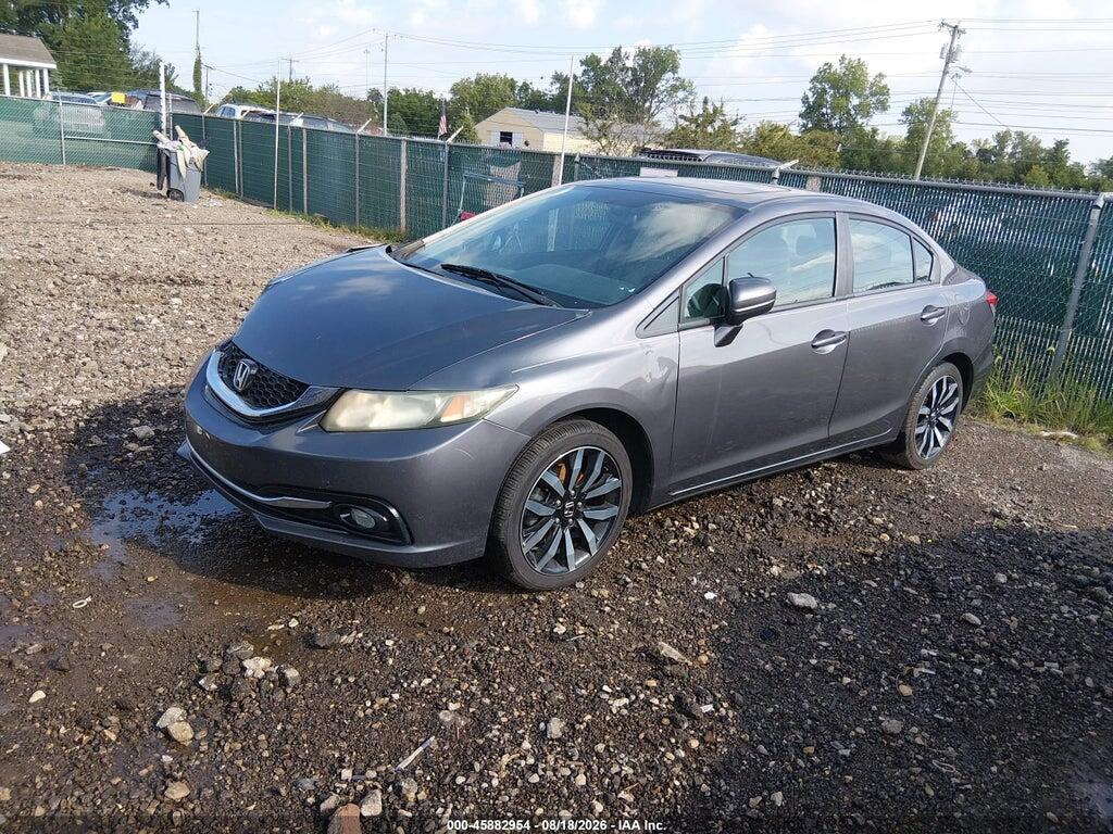 2HGFB2F99FH503859 2015 HONDA CIVIC photo no. 2