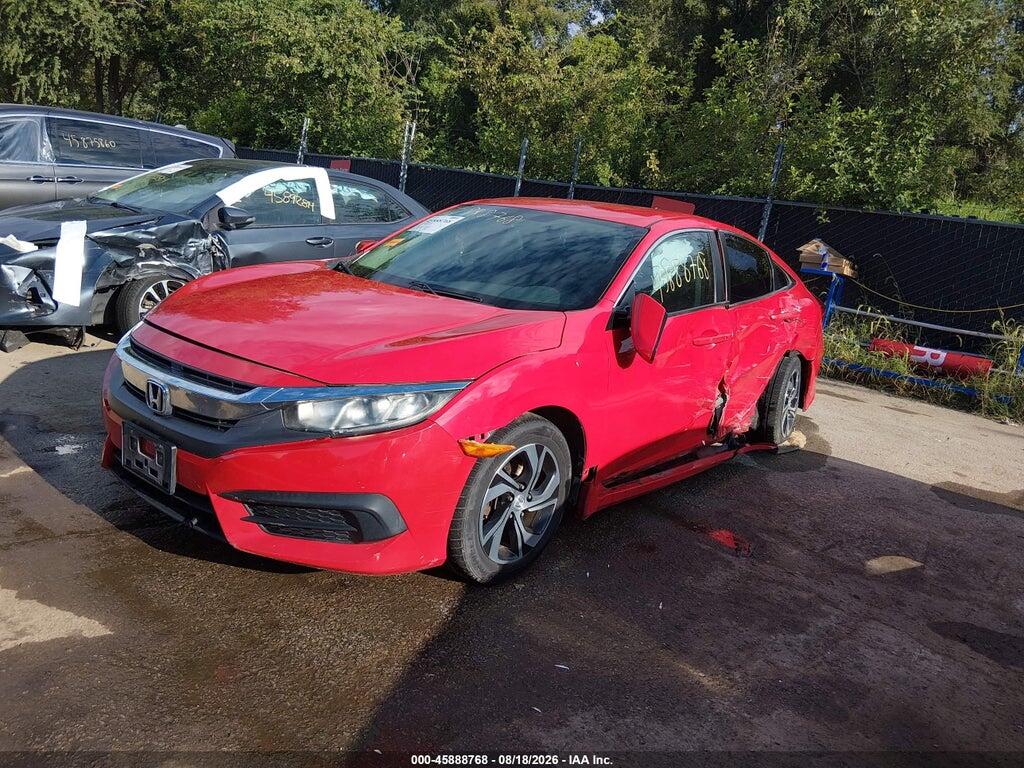 2HGFC2F5XGH576346 2016 HONDA CIVIC photo no. 2