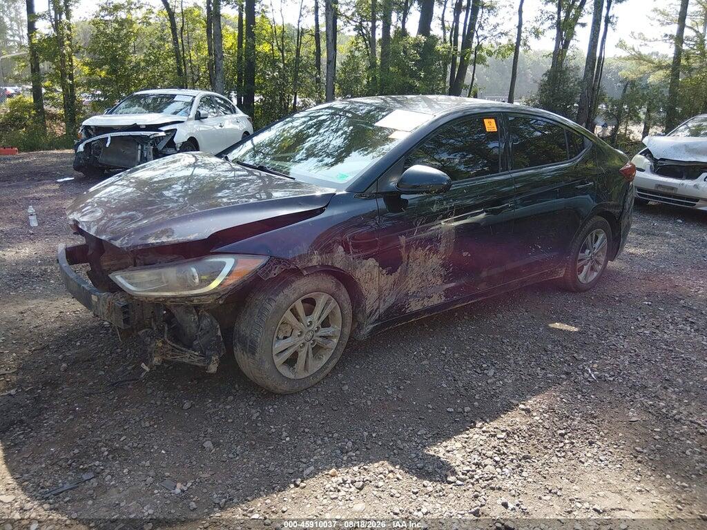 KMHD84LF2JU610490 2018 HYUNDAI ELANTRA photo no. 2