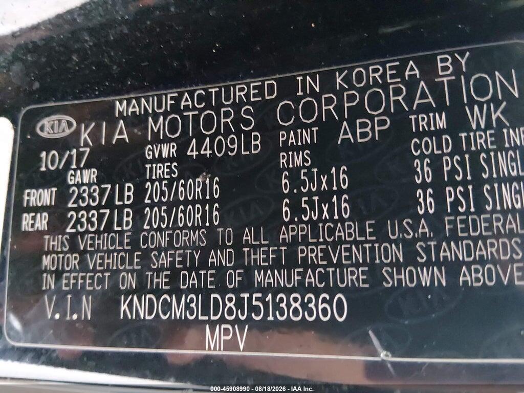 KNDCM3LD8J5138360 2018 KIA NIRO PLUG-IN HYBRID photo no. 9