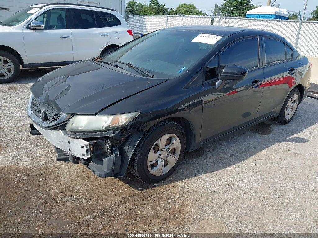 19XFB2F58EE008008 2014 HONDA CIVIC photo no. 2