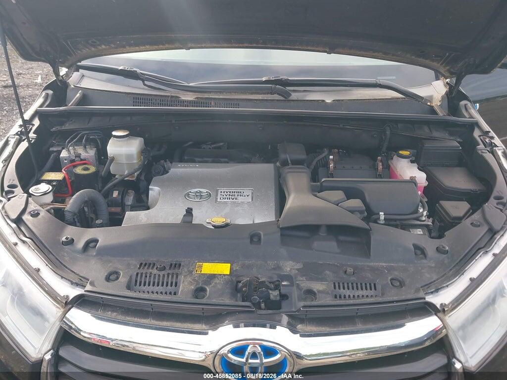 5TDDCRFH4ES005877 2014 TOYOTA HIGHLANDER HYBRID photo no. 10