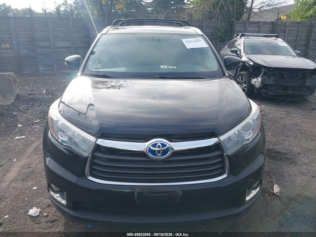 5TDDCRFH4ES005877 2014 TOYOTA HIGHLANDER HYBRID photo no. 6