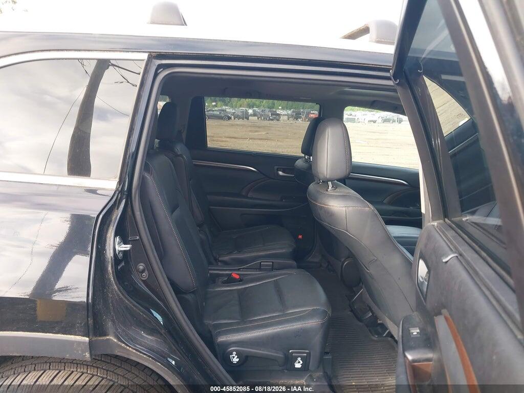 5TDDCRFH4ES005877 2014 TOYOTA HIGHLANDER HYBRID photo no. 8