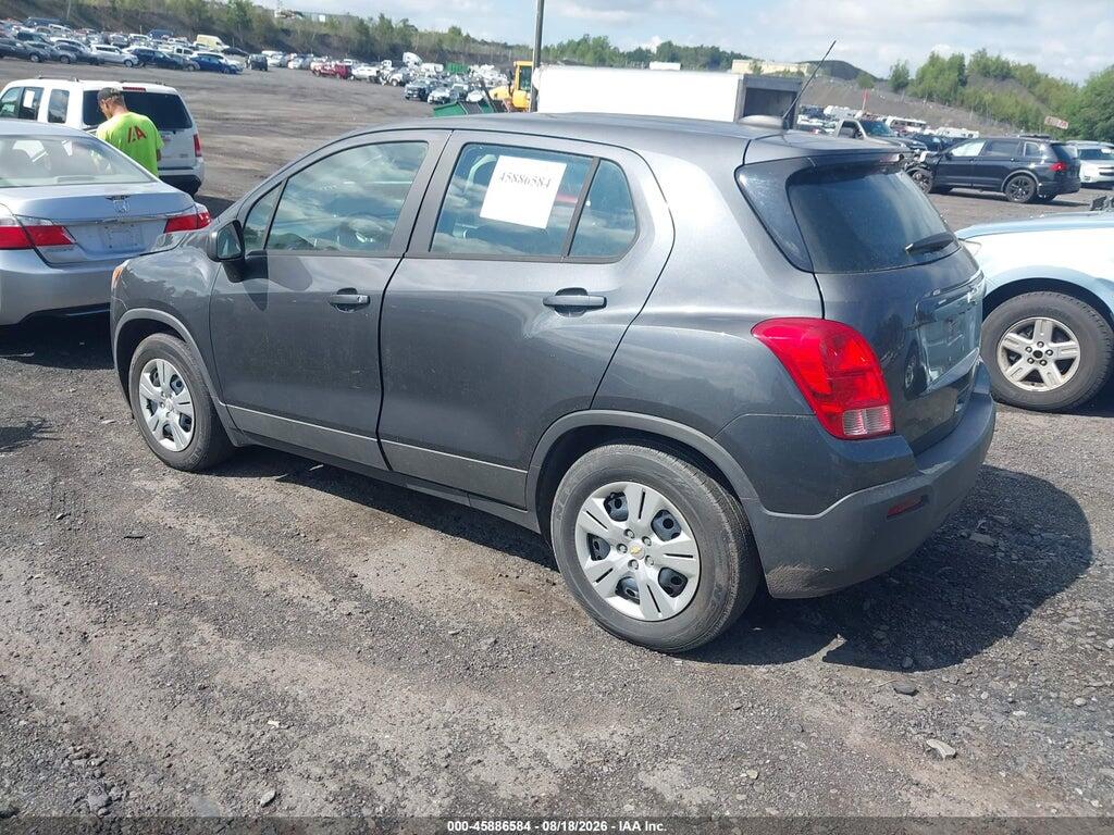 3GNCJKSB3GL253502 2016 CHEVROLET TRAX photo no. 3