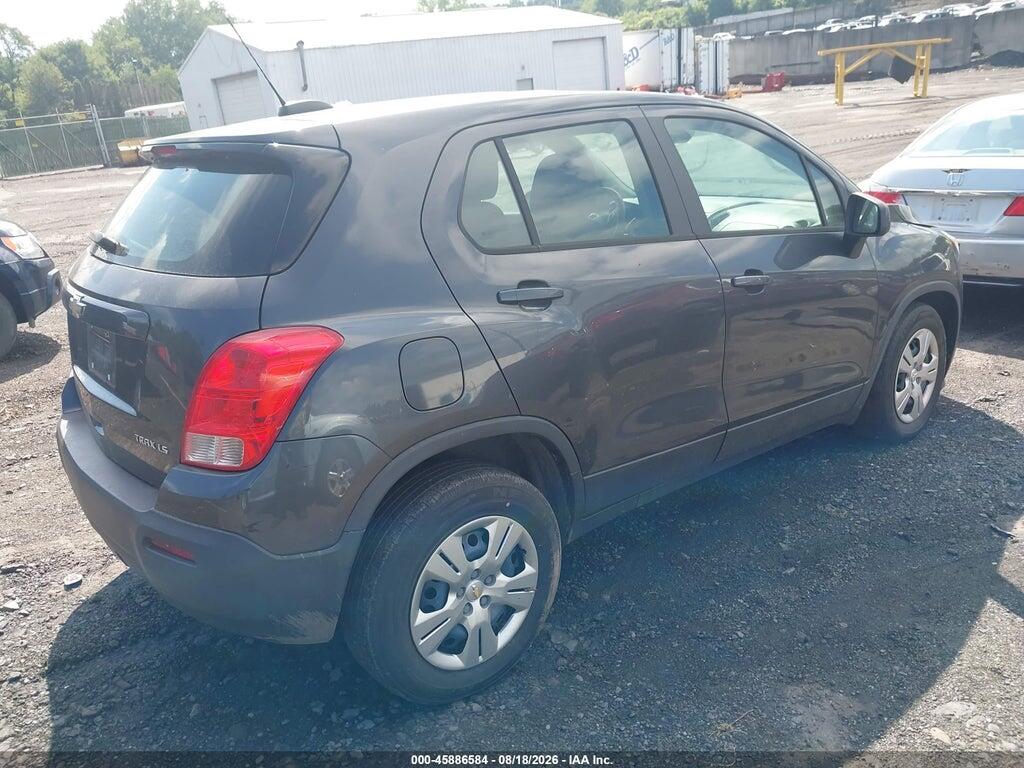 3GNCJKSB3GL253502 2016 CHEVROLET TRAX photo no. 4