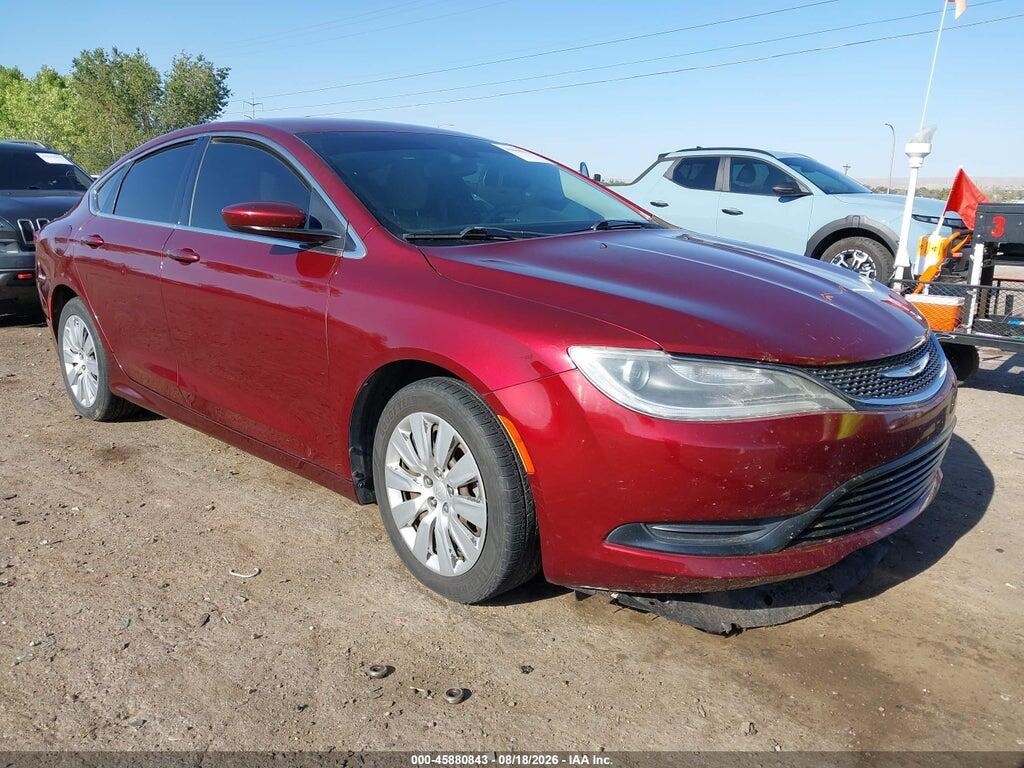 1C3CCCFB3GN158302 2016 CHRYSLER 200 photo no. 1