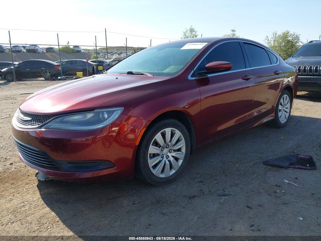 1C3CCCFB3GN158302 2016 CHRYSLER 200 photo no. 2