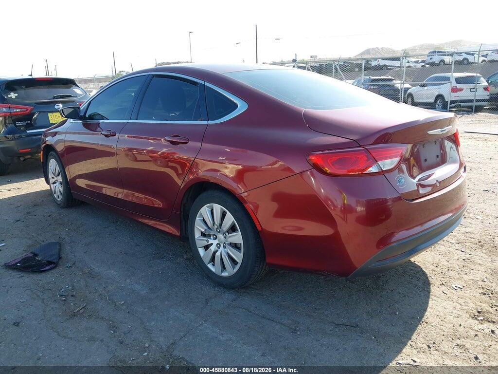 1C3CCCFB3GN158302 2016 CHRYSLER 200 photo no. 3