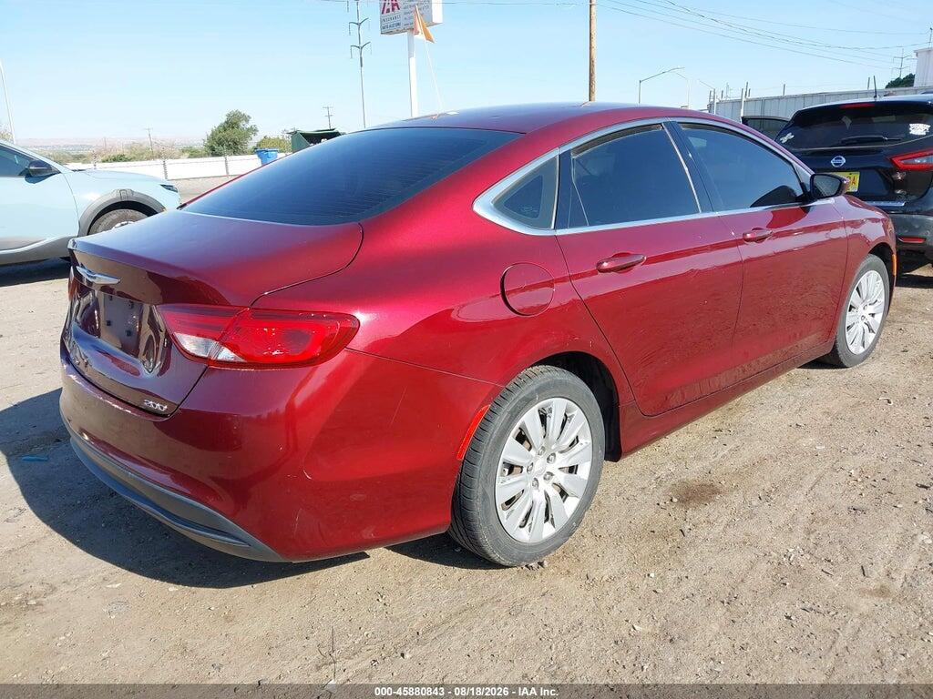 1C3CCCFB3GN158302 2016 CHRYSLER 200 photo no. 4