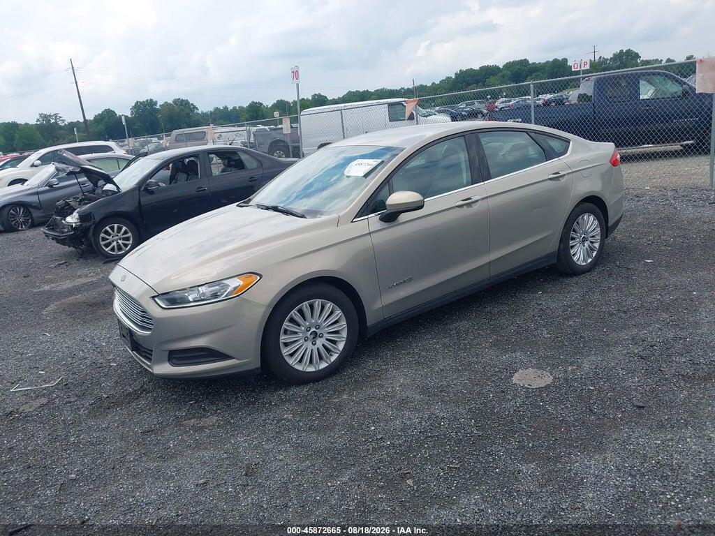 3FA6P0UU5FR149473 2015 FORD FUSION HYBRID photo no. 2