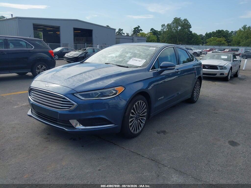 3FA6P0LU6JR287176 2018 FORD FUSION HYBRID photo no. 2