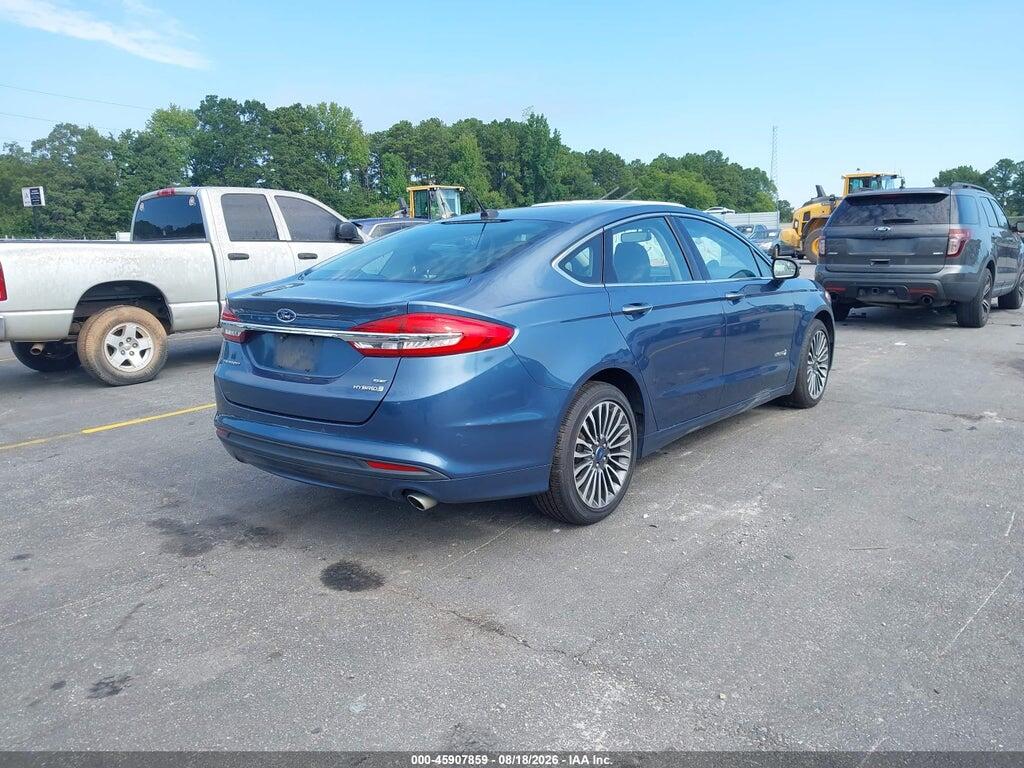 3FA6P0LU6JR287176 2018 FORD FUSION HYBRID photo no. 4