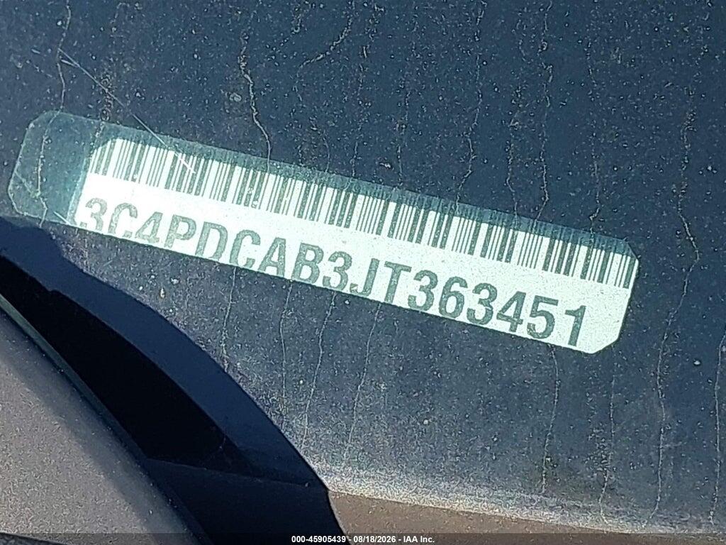 3C4PDCAB3JT363451 2018 DODGE JOURNEY photo no. 9