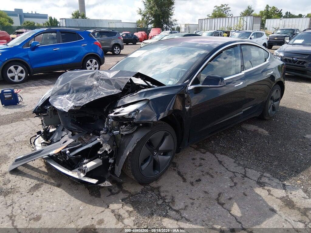 5YJ3E1EA1JF018709 2018 TESLA MODEL 3 photo no. 2