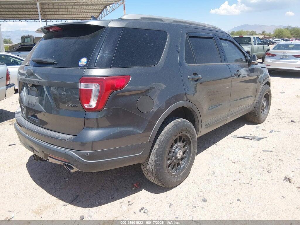 1FM5K8D82JGC15317 2018 FORD EXPLORER photo no. 4