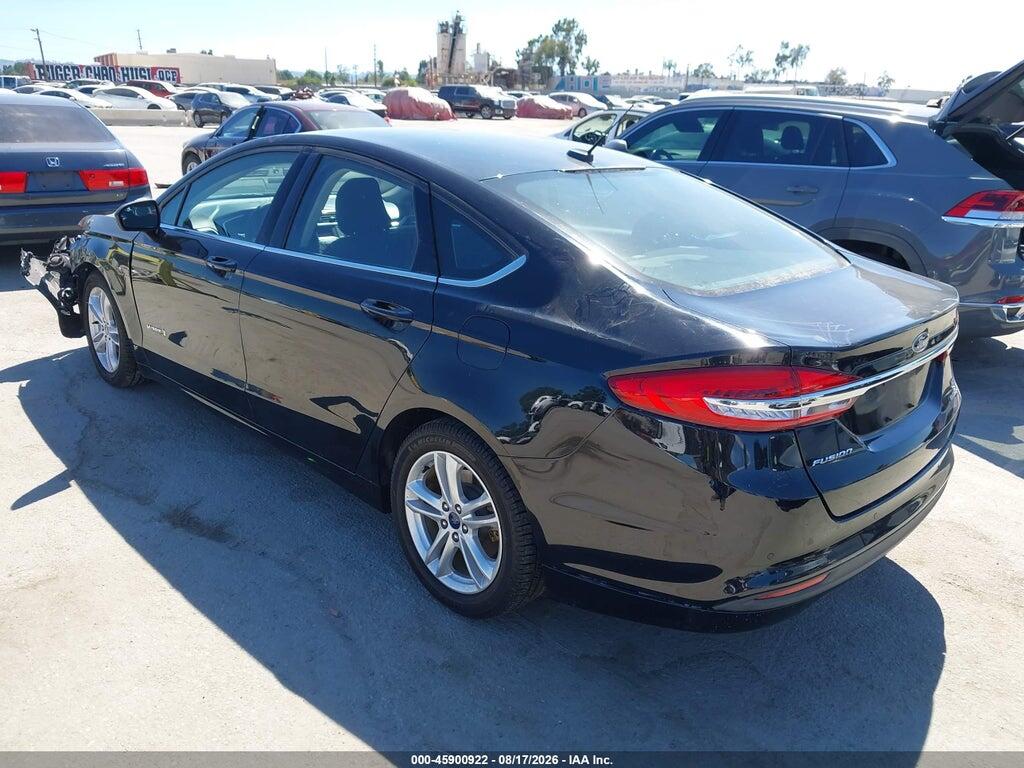 3FA6P0LU7JR253618 2018 FORD FUSION HYBRID photo no. 3