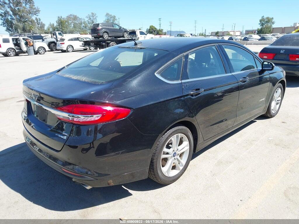 3FA6P0LU7JR253618 2018 FORD FUSION HYBRID photo no. 4