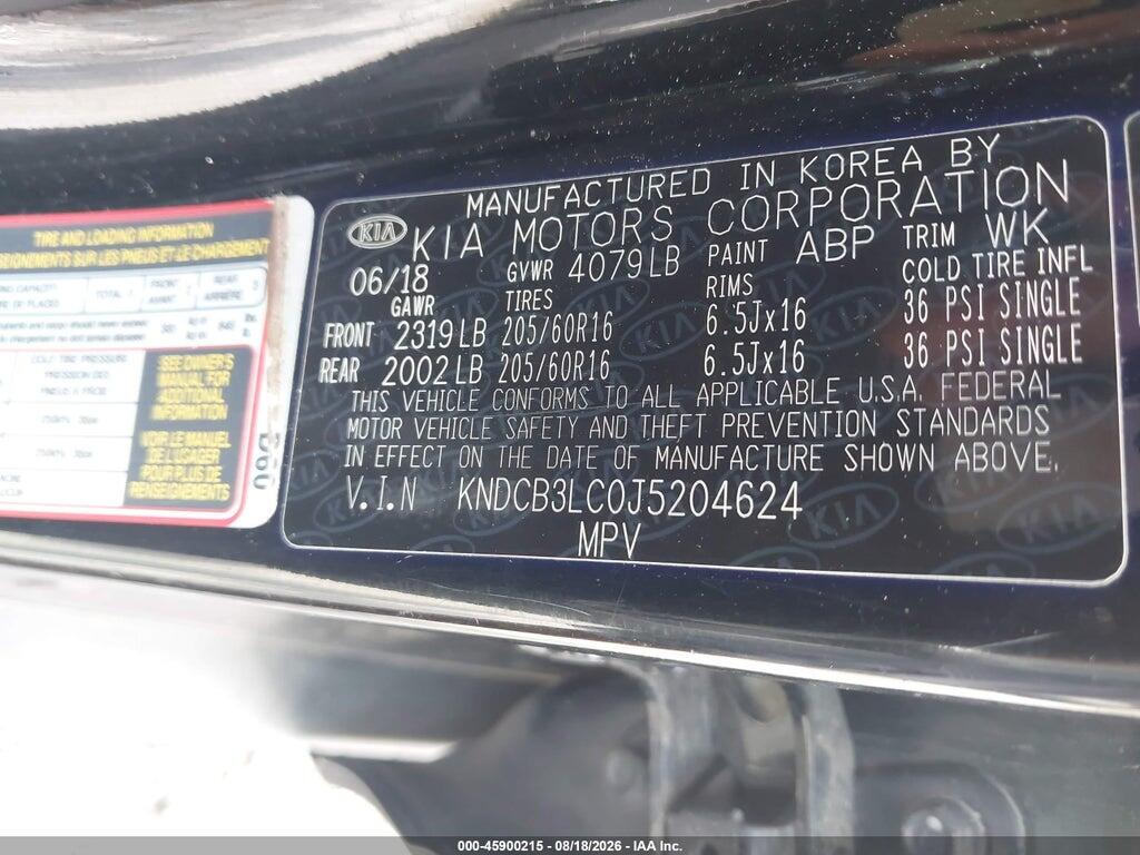 KNDCB3LC0J5204624 2018 KIA NIRO photo no. 9