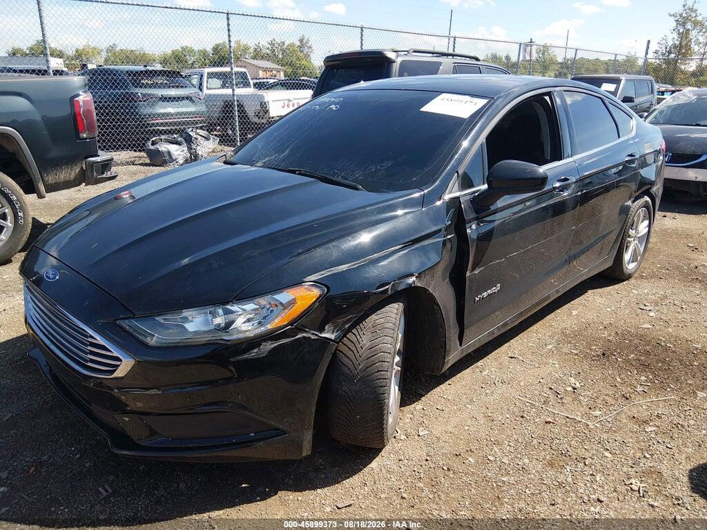 3FA6P0LU9JR157943 2018 FORD FUSION HYBRID photo no. 2