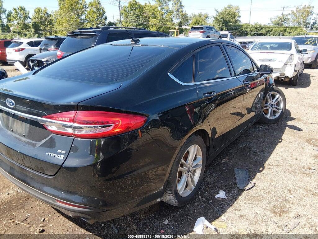 3FA6P0LU9JR157943 2018 FORD FUSION HYBRID photo no. 4