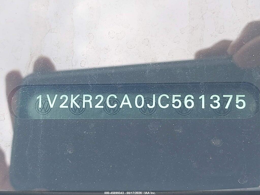 1V2KR2CA0JC561375 2018 VOLKSWAGEN ATLAS photo no. 9