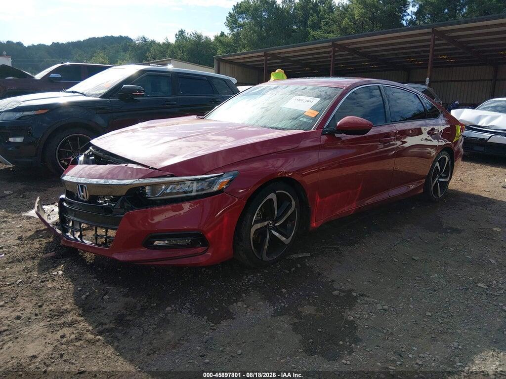 1HGCV2F3XJA045312 2018 HONDA ACCORD photo no. 2