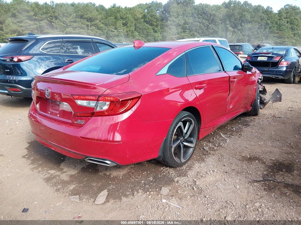 1HGCV2F3XJA045312 2018 HONDA ACCORD photo no. 4