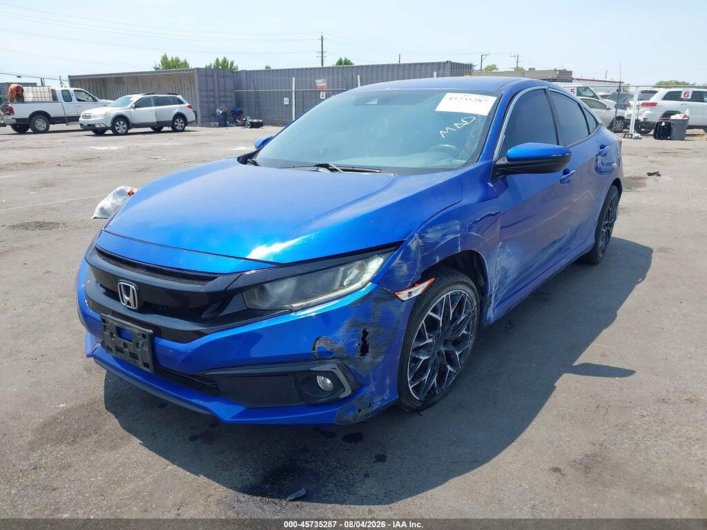 19XFC2F80KE204124 2019 HONDA CIVIC photo no. 2
