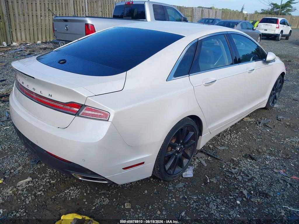 3LN6L2LU4GR627219 2016 LINCOLN MKZ photo no. 4