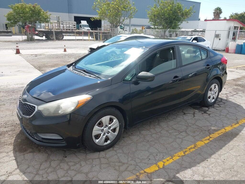 KNAFK4A63F5284974 2015 KIA FORTE photo no. 2