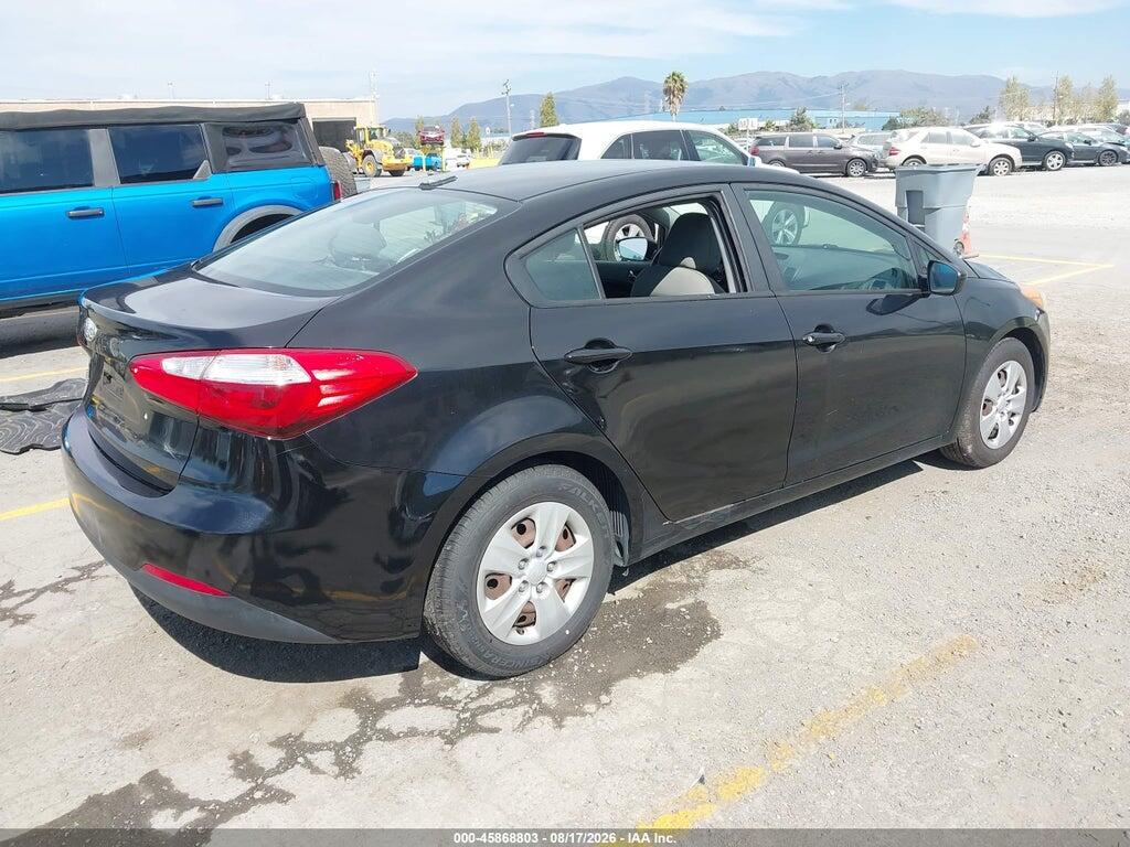 KNAFK4A63F5284974 2015 KIA FORTE photo no. 4