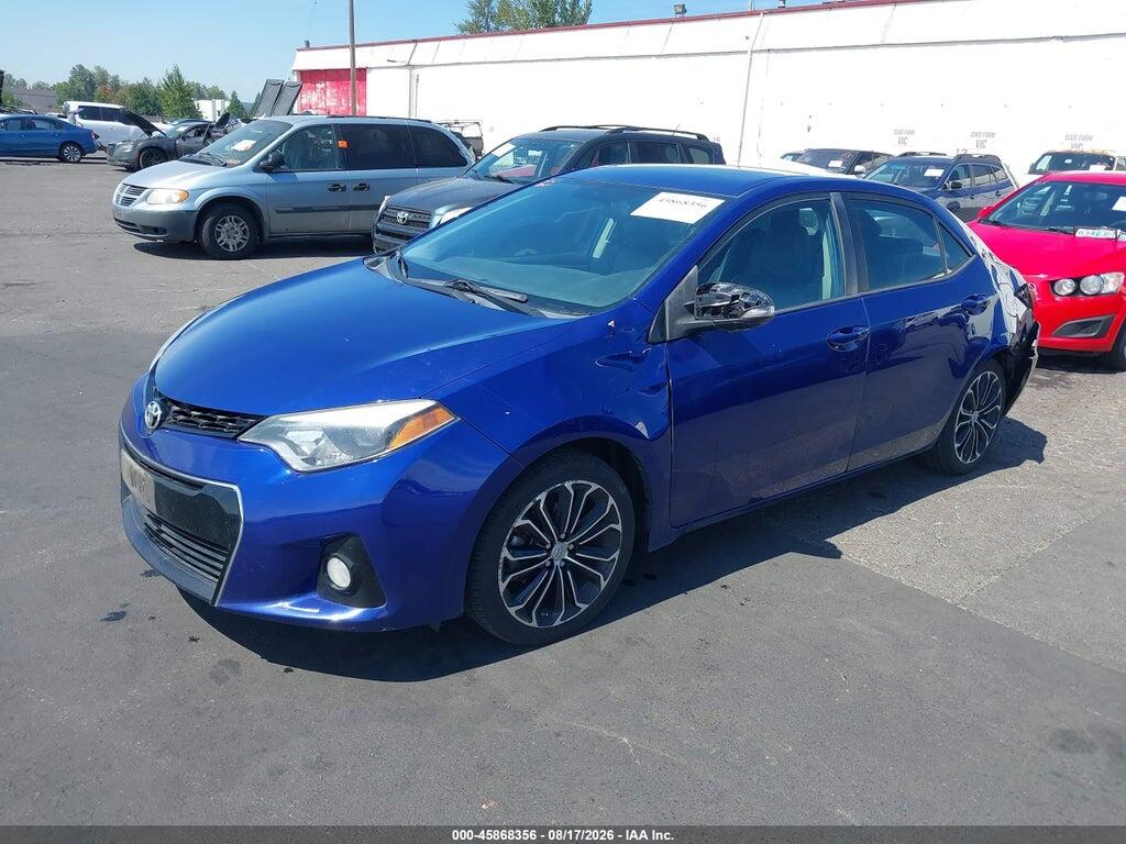 2T1BURHE6FC422998 2015 TOYOTA COROLLA photo no. 2