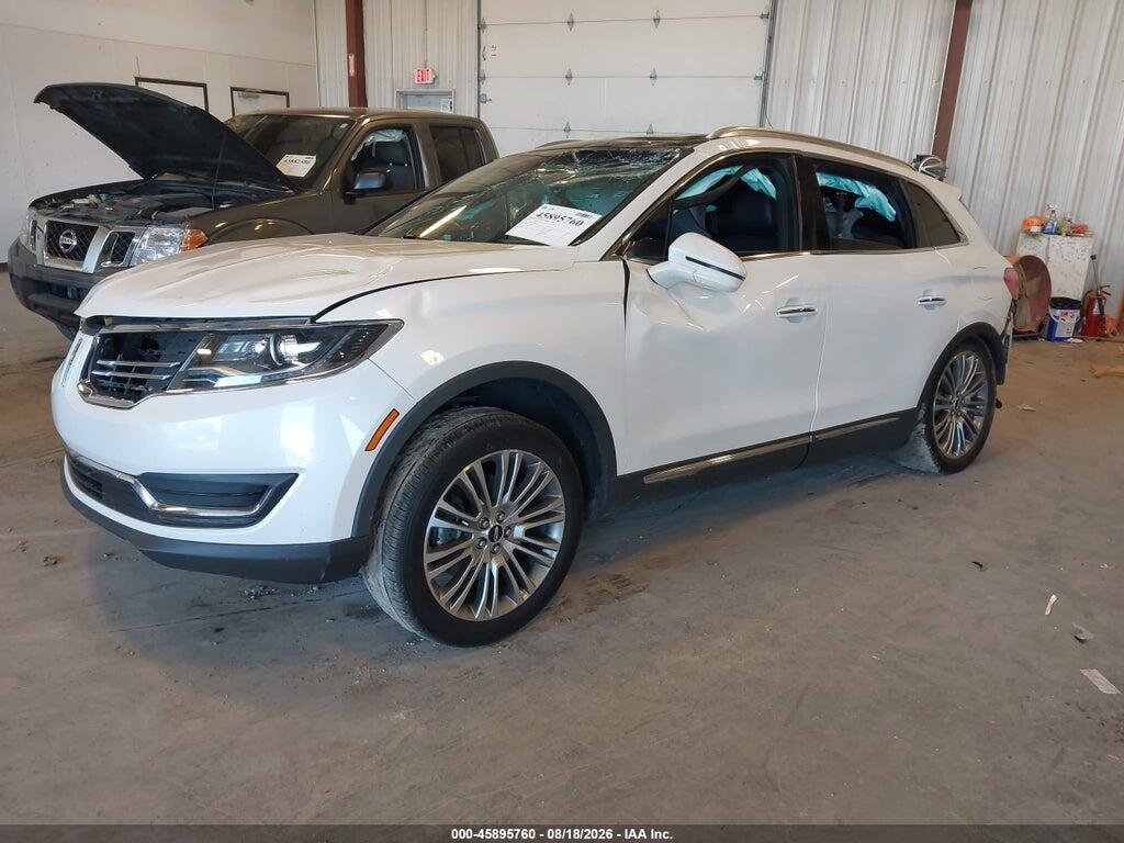 2LMPJ8LR1JBL49737 2018 LINCOLN MKX photo no. 2