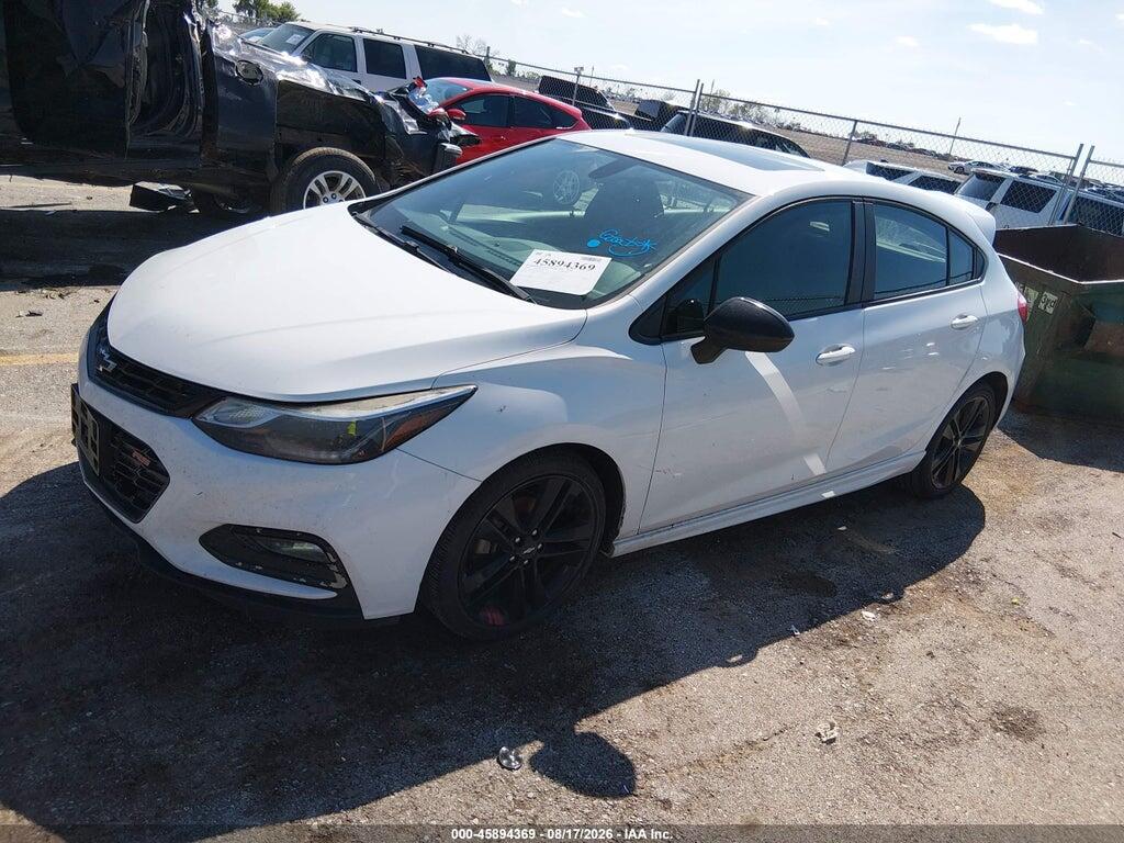 3G1BE6SM7JS635538 2018 CHEVROLET CRUZE photo no. 2