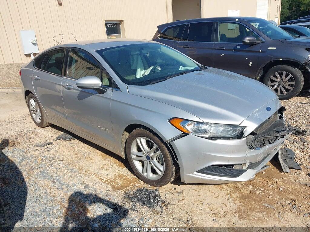 3FA6P0LU5JR220102 2018 FORD FUSION HYBRID photo no. 1